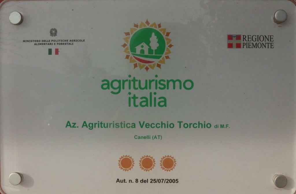 Agriturismo Vecchio Torchio Canelli Luaran gambar